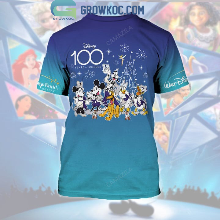 Walt Disney 100th Anniversary Hoodie T Shirt