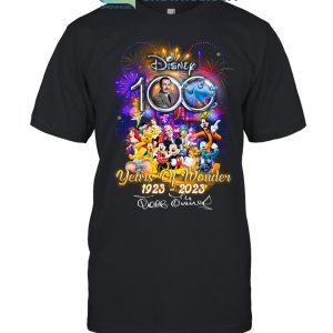 Walt Disney World 100 Years Of Wonder 1923-2023 T Shirt
