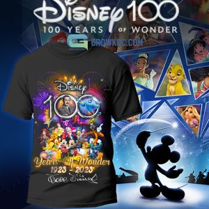 Walt Disney World 100 Years Of Wonder 1923-2023 T Shirt