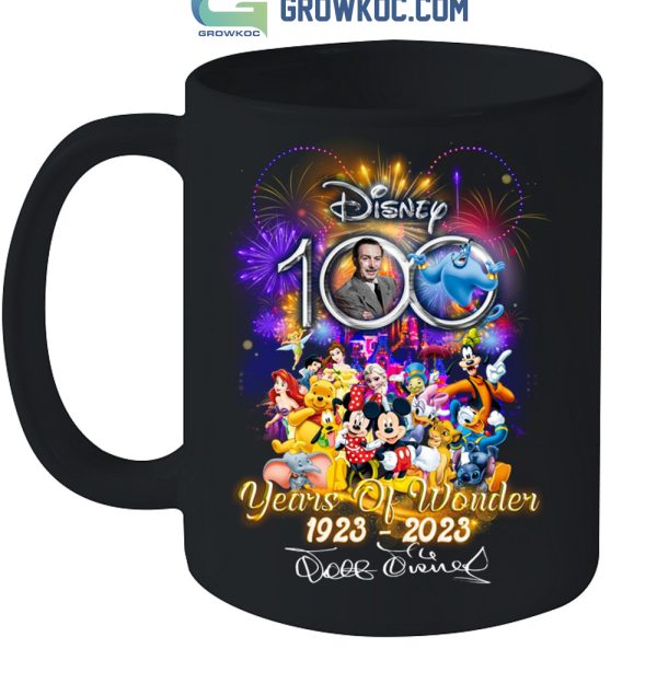 Walt Disney World 100 Years Of Wonder 1923-2023 T Shirt