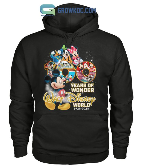 Walt Disney World 1923 2023 100 Years Of Wonder Mickey T Shirt