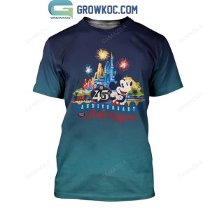 Walt Disney World 1971 Magic Kingdom Hoodie T Shirt