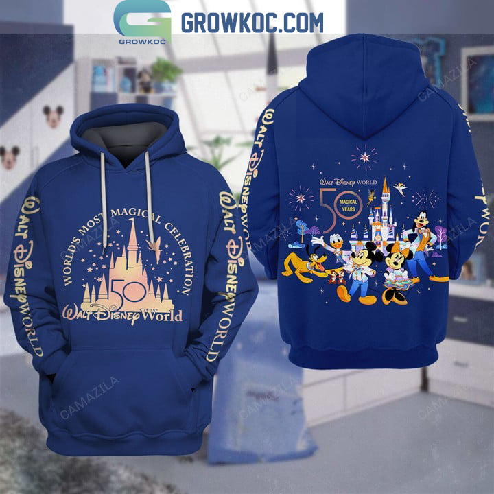 Walt Disney World Magical 50 Years 1971 2021 Hoodie T Shirt