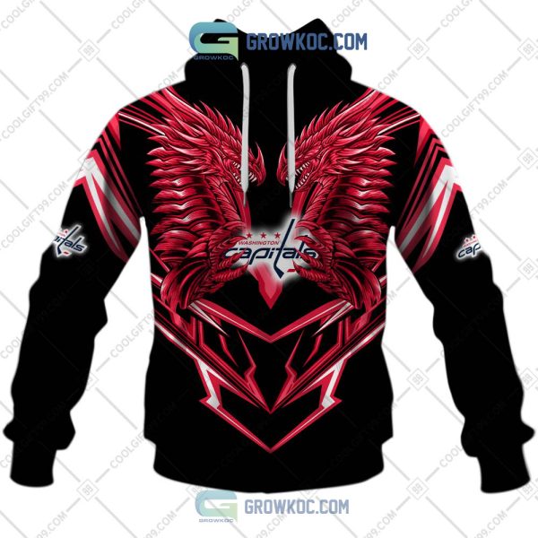 Washington Capitals NHL Personalized Dragon Hoodie T Shirt