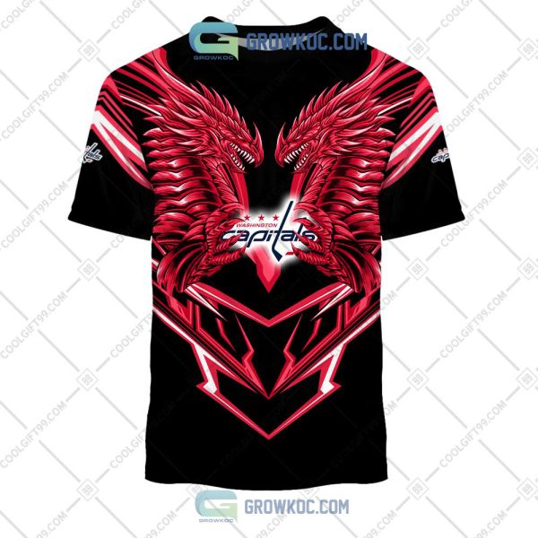Washington Capitals NHL Personalized Dragon Hoodie T Shirt