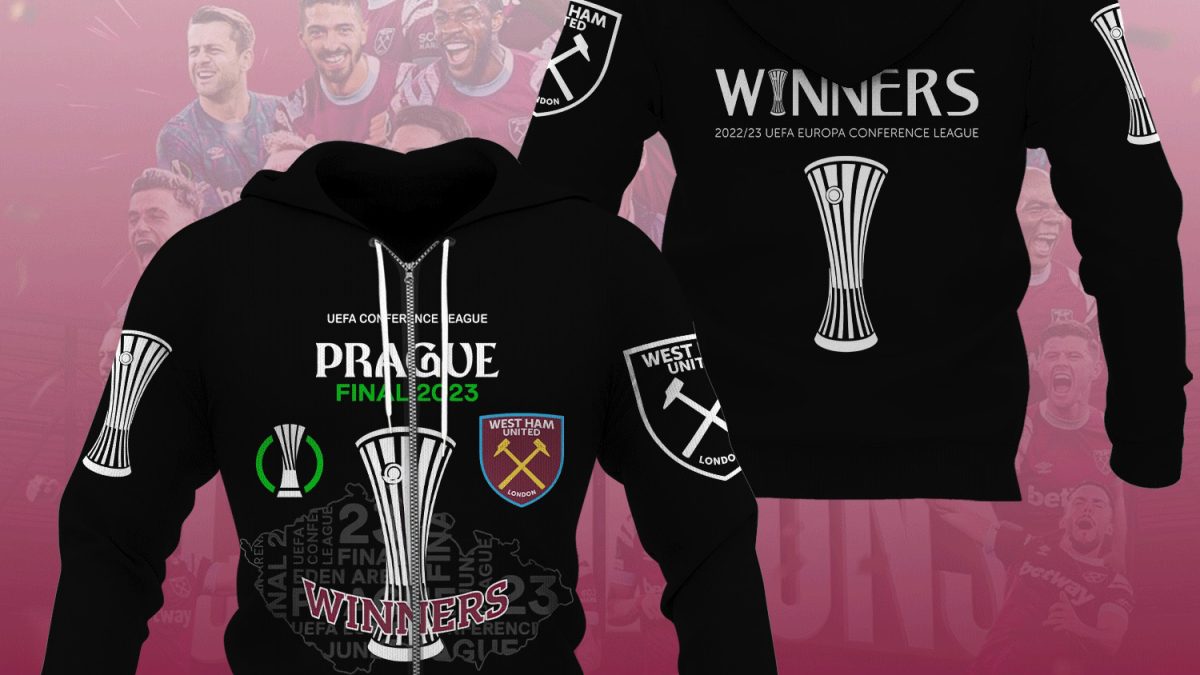 West Ham United Winners 2022-23 Europa Conference League Champions Shirt,  hoodie, sweater, long sleeve and tank top
