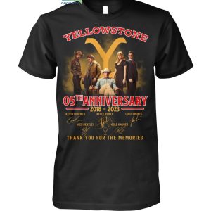 Yellowstone 05th Anniversary 2018 2023 T Shirt