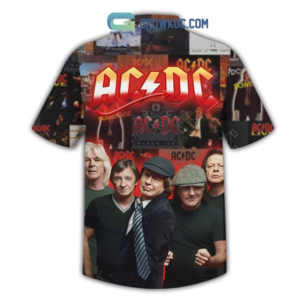 AC/DC 50 Years 1973 2023 Memories Hawaiian Shirt