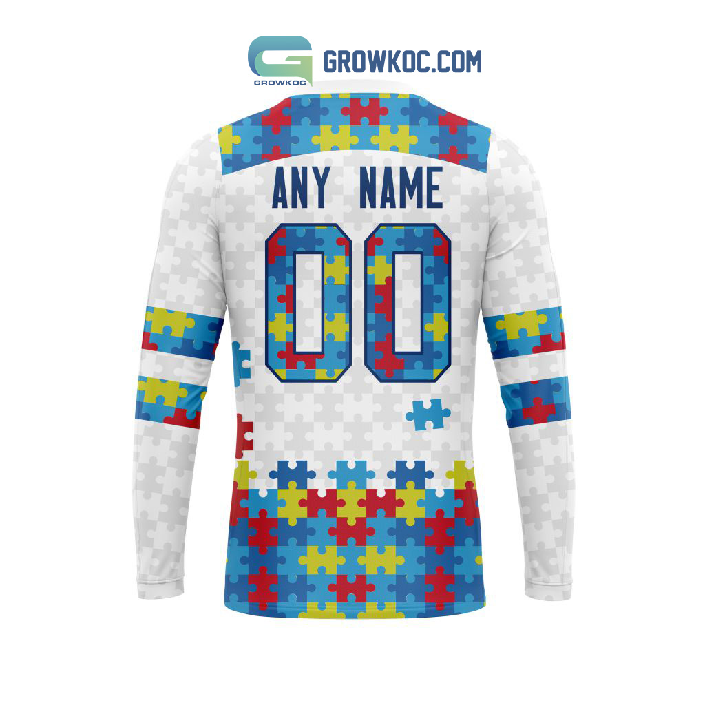 AFL Adelaide Football Club Autism Awareness Personalized Hoodie T Shirt