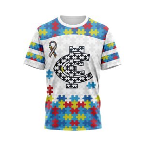 AFL Carlton Football Club Autism Awareness Personalized Hoodie T Shirt