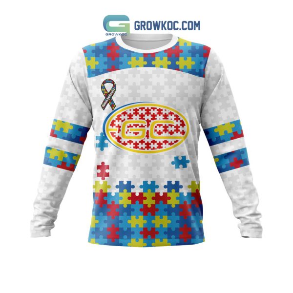 AFL Gold Coast Football Club Autism Awareness Personalized Hoodie T Shirt
