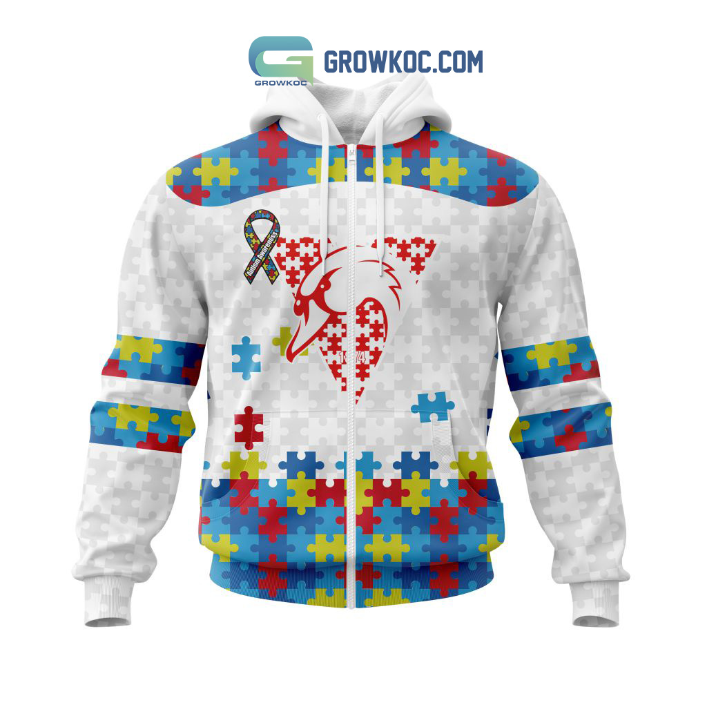 AFL Sydney Swans Autism Awareness Personalized Hoodie T Shirt