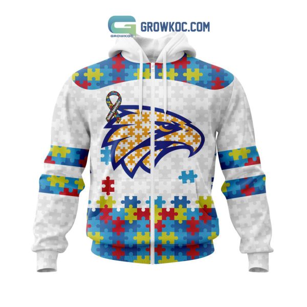 AFL West Coast Eagles Autism Awareness Personalized Hoodie T Shirt