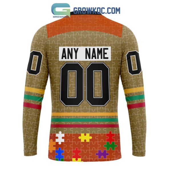 Anaheim Ducks NHL Special Fearless Against Autism Hoodie T Shirt