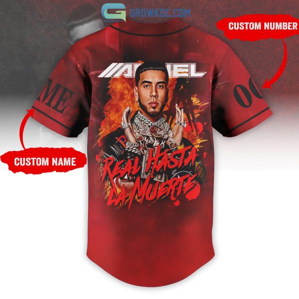 Anuel AA Legends Never Die Personalized Baseball Jersey