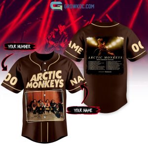 Arctic Monkeys North American Tour 2023 Personalized Baseball Jersey