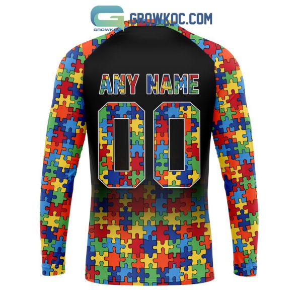 Arizona Cardinals NFL Special Autism Awareness Design Hoodie T Shirt