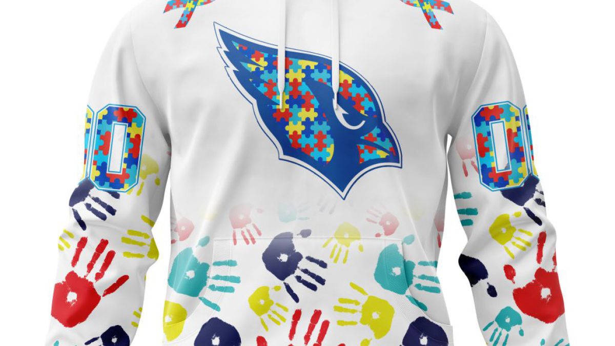 New York Giants NFL Special Fearless Against Autism Hands Design