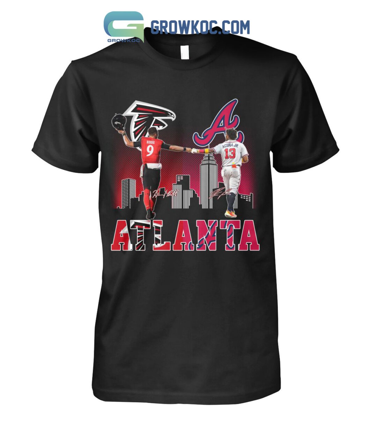 new,, Acuna Jr. Number 13 Atlanta Braves Baseball Jersey// jersey shirt 3d,  red