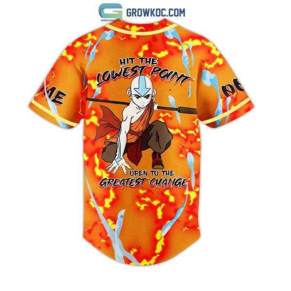 Avatar The Last Airbender I Am Aang Personalized Baseball Jersey