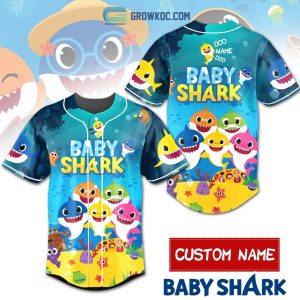 Baby Shark Doo Doo Personalized Baseball Jersey
