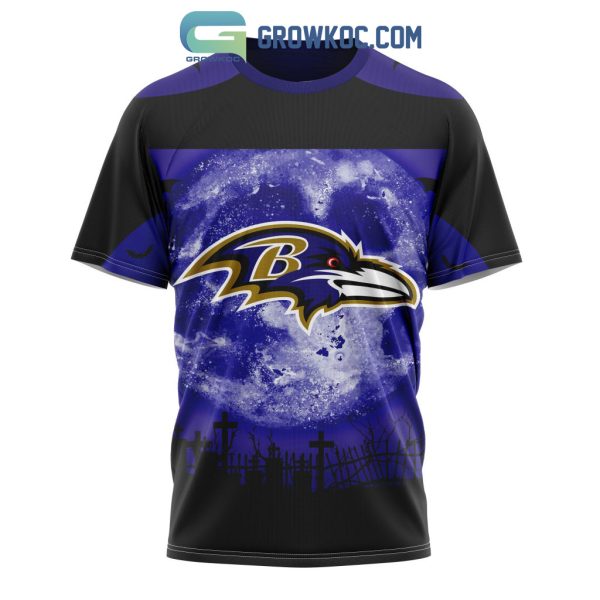 Baltimore Ravens NFL Special Halloween Concepts Kits Hoodie T Shirt
