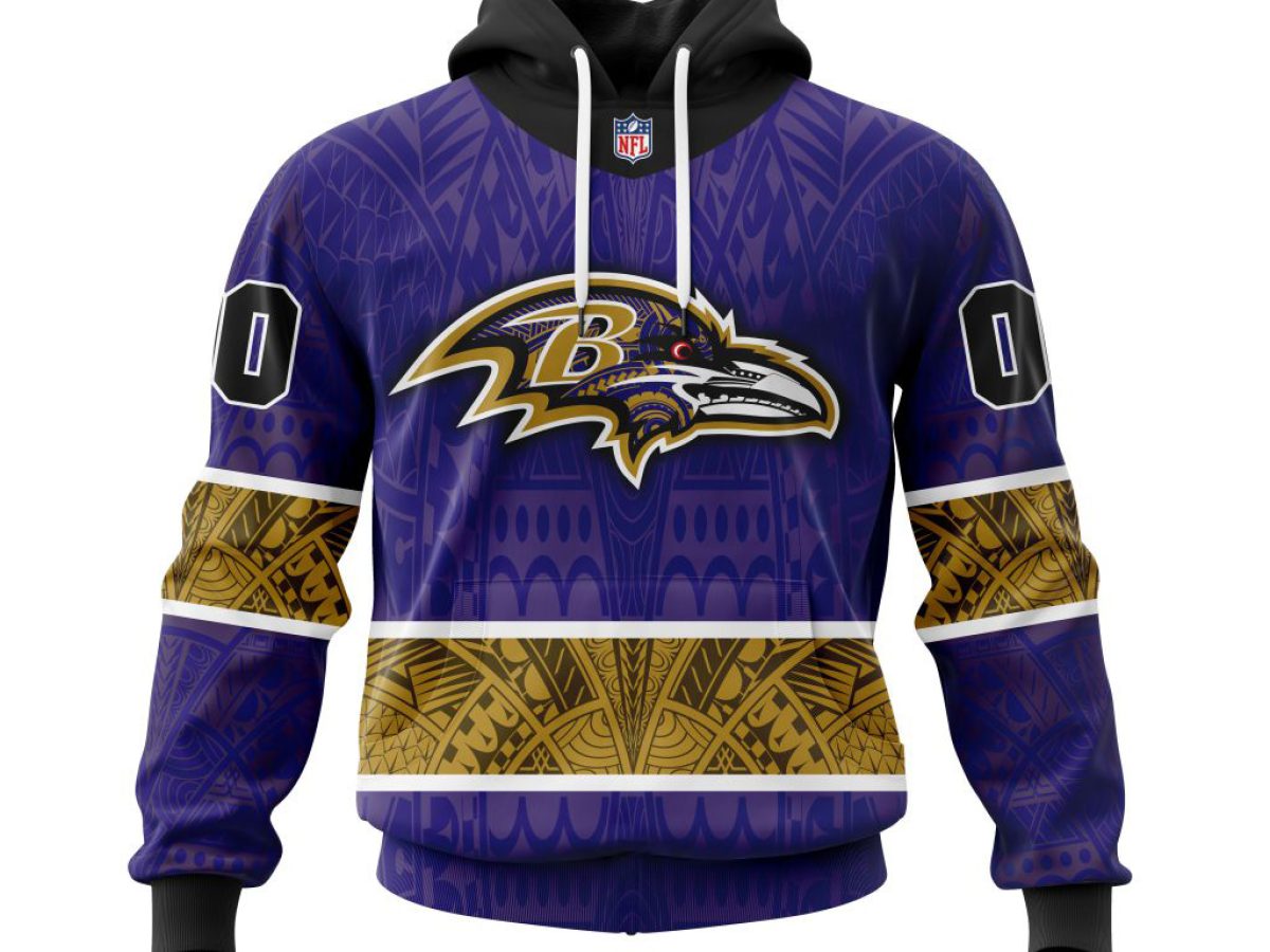 Baltimore Ravens NFL Special Native With Samoa Culture Hoodie T