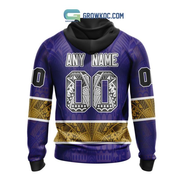 Baltimore Ravens NFL Special Native With Samoa Culture Hoodie T Shirt