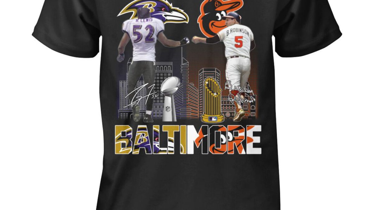 Baltimore, Md City Skyline - Baltimore Orioles Ravens Love Pride T-shi –  Ann Arbor Tees
