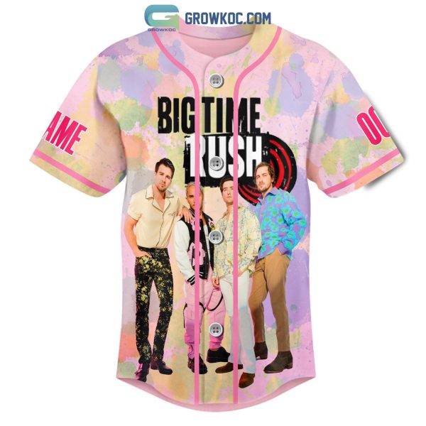 Big Time Rush All Album Personalized Baseball Jersey