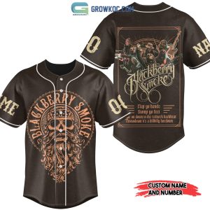 Blackberry Smoke The Whippoorwill Where There’s Smoke There’s Fire Personalized Baseball Jersey