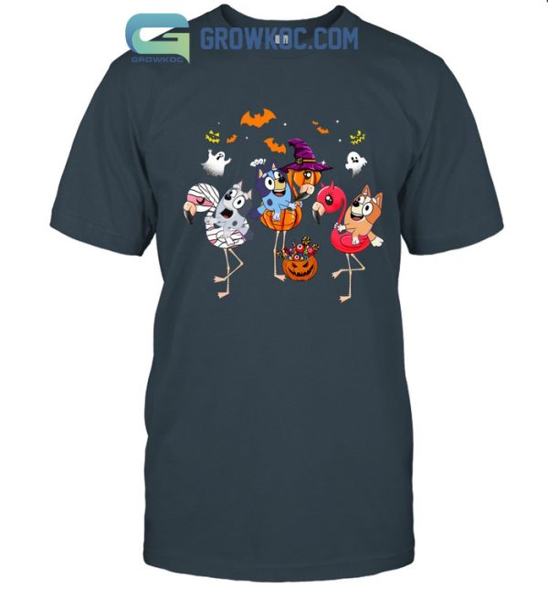 Bluey Cartoon Halloween Disco T Shirt