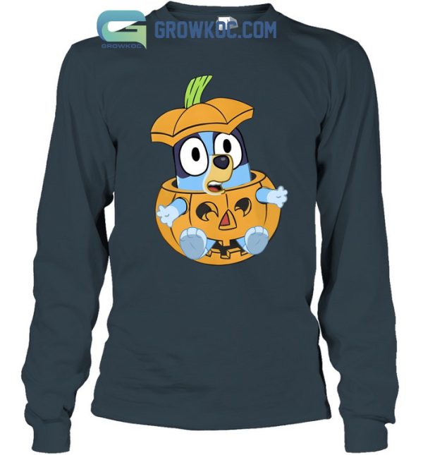 Bluey Cartoon Pumpkin Halloween T Shirt