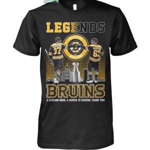 Boston Bruins Legends Bergeron And Marchand T Shirt