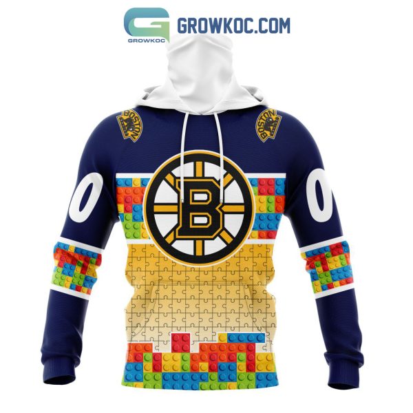 Boston Bruins NHL Special Autism Awareness Design Hoodie T Shirt