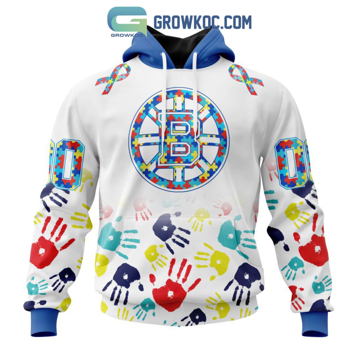 Denver Broncos NFL Special Autism Awareness Design Hoodie T Shirt - Growkoc