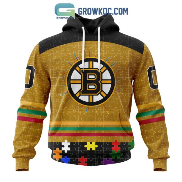 Boston Bruins Specialized Fearless Aganst Autism V0122