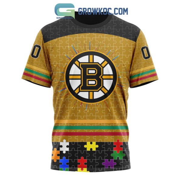 Boston Bruins Specialized Fearless Aganst Autism V0122