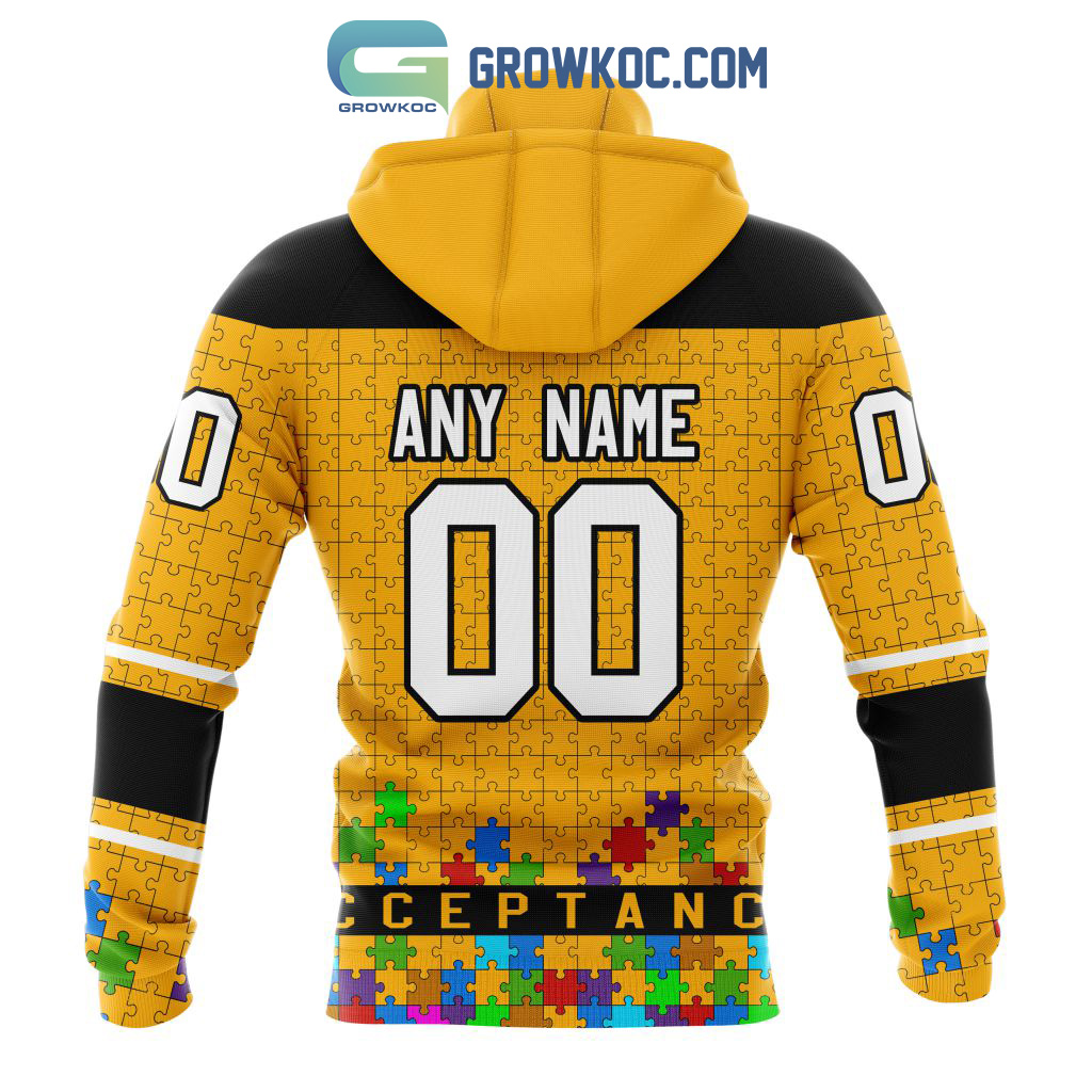 Boston Bruins Specialized Fearless Aganst Autism V0122 - Growkoc