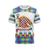 Canberra Raiders NRL Autism Awareness Concept Kits Hoodie T Shirt