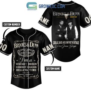 Brooks&Dunn Reboot Tour We’re Gonna Boogie Personalized Baseball Jersey