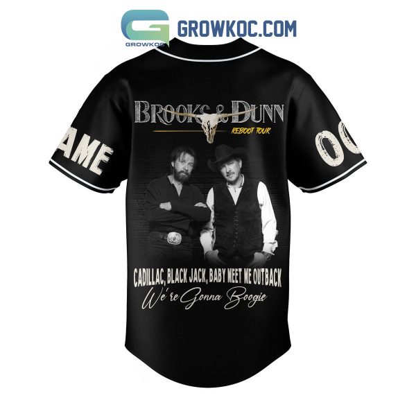 Brooks&Dunn Reboot Tour We’re Gonna Boogie Personalized Baseball Jersey