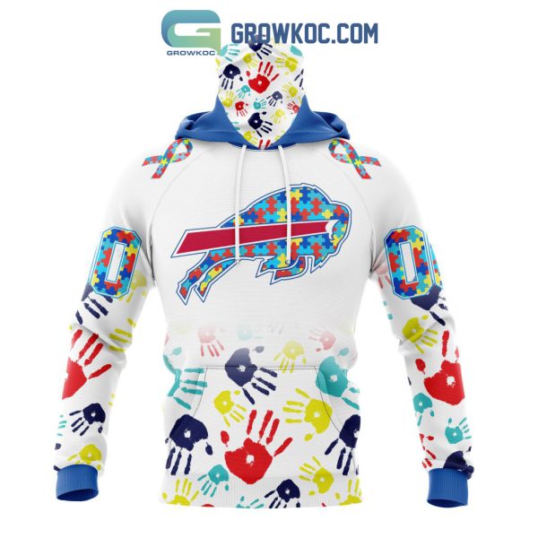 Buffalo Bills NFL Special Fearless Against Autism Hands Design Hoodie T Shirt
