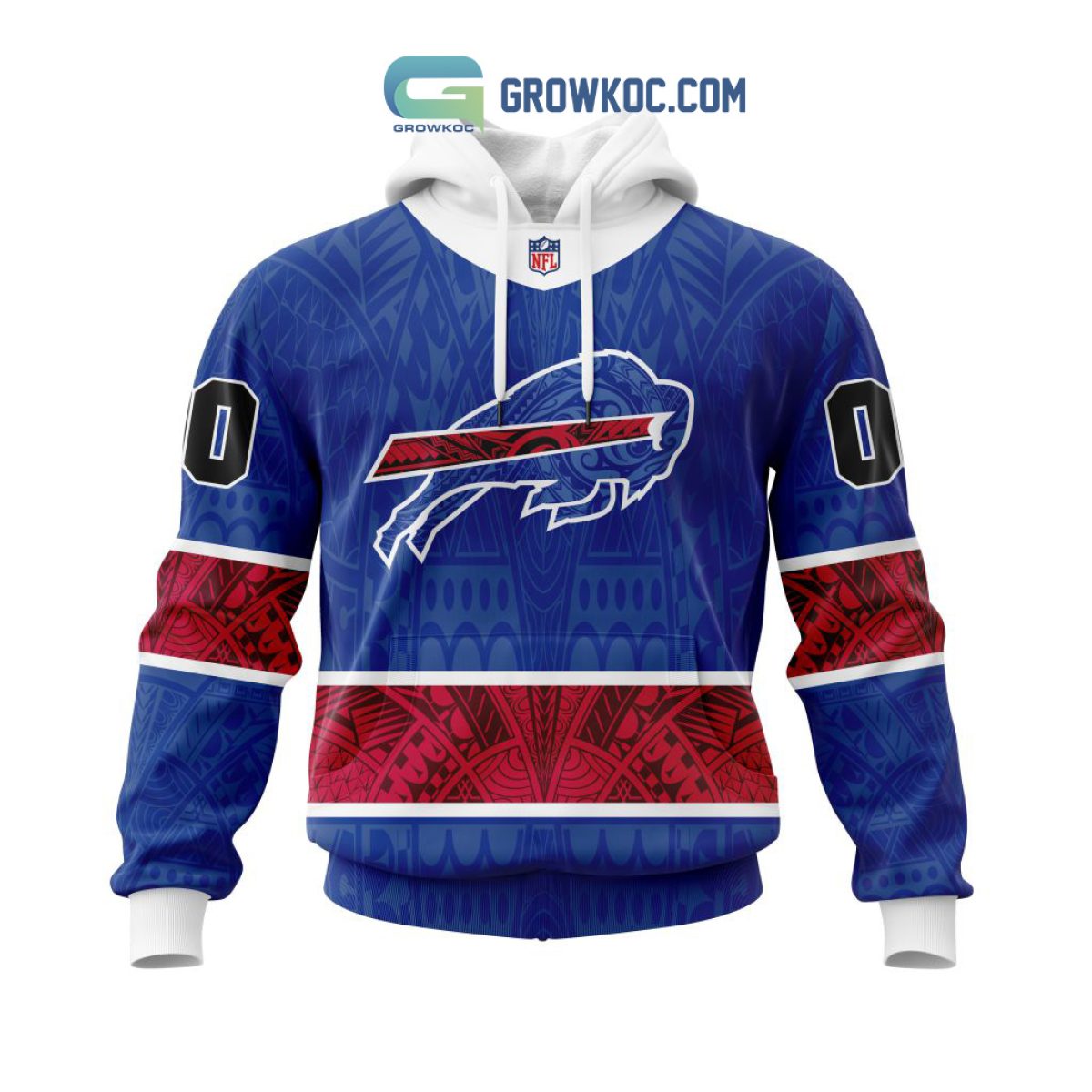 Buffalo Bills NFL Special Native With Samoa Culture Hoodie T Shirt - Growkoc