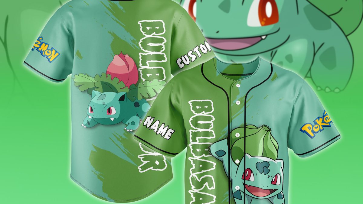 Squirtle Pokemon Cartoon Movies Personalized Baseball Jersey - Growkoc