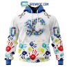 Buffalo Sabres NHL Special Autism Awareness Hands Hoodie T Shirt