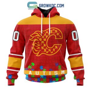 Calgary Flames Personalized Sport Fan Cap