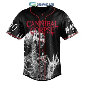 Cannibal Corpse 2023 North American Tour Personalized Baseball Jersey