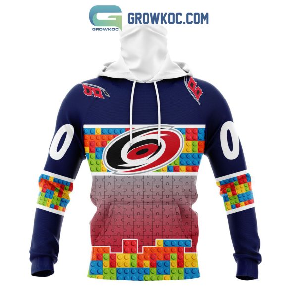 Carolina Hurricanes NHL Special Autism Awareness Design Hoodie T Shirt