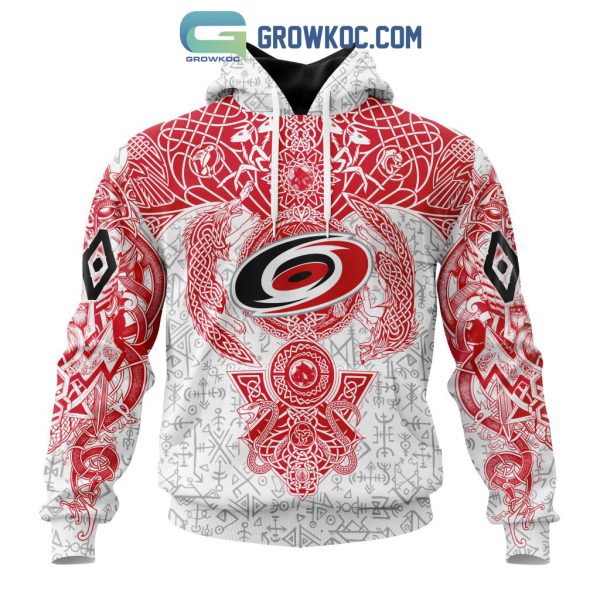 Carolina Hurricanes NHL Special Norse Viking Symbols Hoodie T Shirt